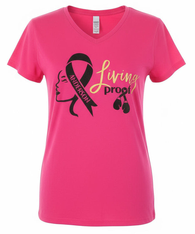 Custom Cancer Walk Tee