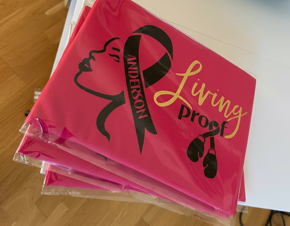 Custom Cancer Walk Tee